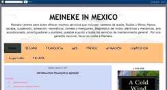 Desktop Screenshot of meinekemexico.blogspot.com