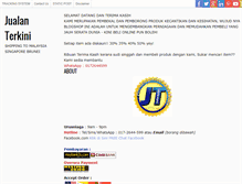 Tablet Screenshot of jualanterkini.blogspot.com