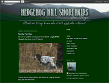 Tablet Screenshot of hedgehoghillshorthairs.blogspot.com