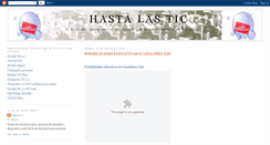 Desktop Screenshot of hastalastic.blogspot.com