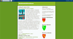Desktop Screenshot of midtdalsbibliotekene.blogspot.com