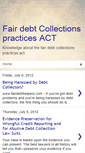 Mobile Screenshot of fairdebtcollectionspracticesact.blogspot.com