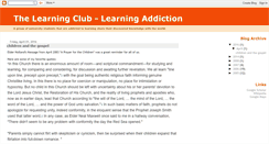 Desktop Screenshot of learningaddiction.blogspot.com