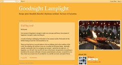 Desktop Screenshot of goodnightlamplight.blogspot.com