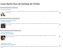 Tablet Screenshot of liceomartinruizdegamboadechillan.blogspot.com