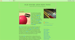 Desktop Screenshot of oldsocksandnewtoys.blogspot.com