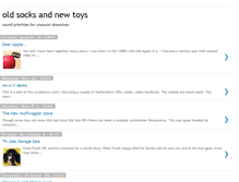 Tablet Screenshot of oldsocksandnewtoys.blogspot.com