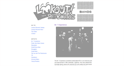 Desktop Screenshot of lookoutrecordsbands.blogspot.com