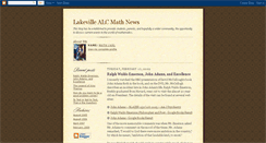 Desktop Screenshot of alcmathnews.blogspot.com