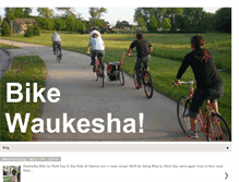 Tablet Screenshot of bike-waukesha.blogspot.com