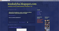 Desktop Screenshot of kisskalyha.blogspot.com