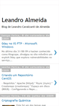 Mobile Screenshot of leandro-cavalcanti.blogspot.com