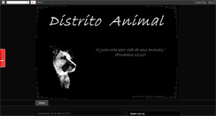 Desktop Screenshot of distritoanimal-kamila.blogspot.com