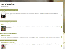 Tablet Screenshot of juanaazahari.blogspot.com