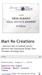 Mobile Screenshot of marikocreations.blogspot.com