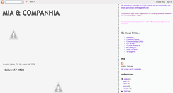 Desktop Screenshot of miacompanhia.blogspot.com