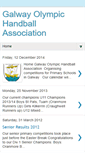 Mobile Screenshot of galwayolympichandballassociation.blogspot.com