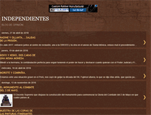 Tablet Screenshot of coordinadoranacdeindependientes.blogspot.com