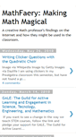 Mobile Screenshot of mathfaery.blogspot.com
