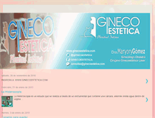 Tablet Screenshot of ginecoestetica.blogspot.com