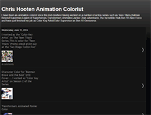 Tablet Screenshot of chrishooten.blogspot.com