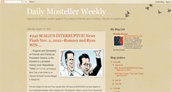 Desktop Screenshot of dailymosteller.blogspot.com