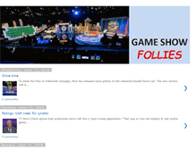 Tablet Screenshot of gameshowfollies.blogspot.com