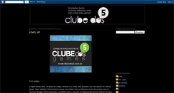 Desktop Screenshot of clubedos5games.blogspot.com