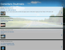 Tablet Screenshot of comentariodoutrinario.blogspot.com