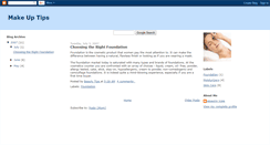 Desktop Screenshot of makeupsecret.blogspot.com