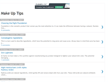 Tablet Screenshot of makeupsecret.blogspot.com