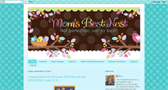 Desktop Screenshot of momsbestnest.blogspot.com