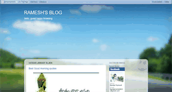 Desktop Screenshot of bandariramesh.blogspot.com