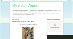 Desktop Screenshot of my-dream-algerie.blogspot.com