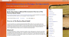Desktop Screenshot of naturalenvironments.blogspot.com