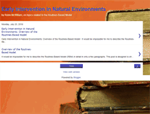 Tablet Screenshot of naturalenvironments.blogspot.com