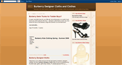 Desktop Screenshot of burberrydesignercloths.blogspot.com