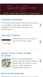 Mobile Screenshot of copyrightchronology.blogspot.com