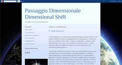 Desktop Screenshot of passaggiodimensionale.blogspot.com