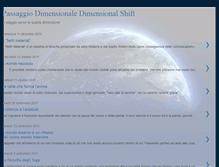 Tablet Screenshot of passaggiodimensionale.blogspot.com