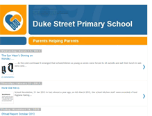 Tablet Screenshot of dukestreetschool.blogspot.com