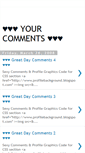Mobile Screenshot of comments-you.blogspot.com