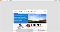 Desktop Screenshot of jointcommunications.blogspot.com