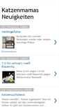 Mobile Screenshot of katzenmamasneuigkeiten.blogspot.com