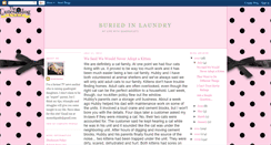 Desktop Screenshot of buriedinlaundry.blogspot.com