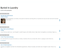 Tablet Screenshot of buriedinlaundry.blogspot.com