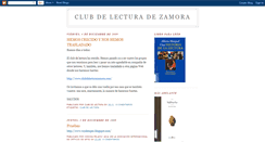 Desktop Screenshot of clubdelecturazamora.blogspot.com