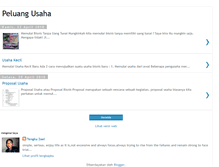 Tablet Screenshot of peluang-usaha-kaya.blogspot.com