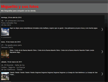 Tablet Screenshot of migueldejaen.blogspot.com