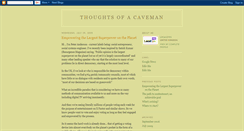 Desktop Screenshot of cptncaveman.blogspot.com